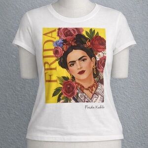 Frida Kahlo Graphic Tee – Size XS